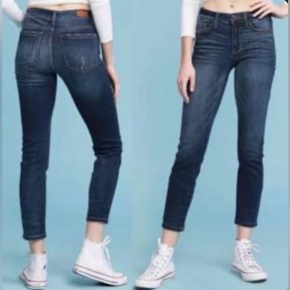 Judy Blue relaxed fit crop jeans Size 13/31